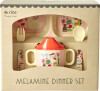 Rice - Melamine Baby Dinner Set - Wildlife Print - Pink