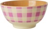 Rice - Melamine Bowl With Check It Out Print - Medium - 700 Ml