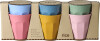 Rice - Melamine Cups - Assorted Colors - Small - 160 Ml