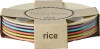 Rice - Melamine Round Dinner Plates - Glory Days Colors - 6 Pack
