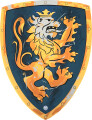 Liontouch - Ridderskjold Legetøj I Skum Til Børn - Noble Knight - Blå