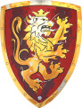 Liontouch - Ridderskjold Legetøj I Skum Til Børn - Noble Knight - Rød