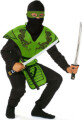 Rio Ninjadragt I 140 Cm - Rød