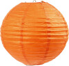 Rispapirlampe - Ø 20 Cm - Orange - 1 Stk