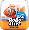Zuru Robo Alive - Robo Fish - Orange With White