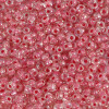 Rocaiperler - Glasperler - Ø 3 Mm Hul 0 6-1 0 Mm - Pink Kerne - 25 G