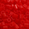 Rør Perler Til Perleplader - Medium - Lys Rød - 1100 Stk - Nabbi