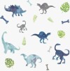 Roommates Decor - Wallstickers - Akvarel Dinosaurus