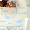 Roommates Decor - Wallstickers - Blå Skyer