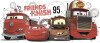 Roommates Decor - Wallstickers - Cars 2 Friends To Finish Giant