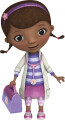 Roommates Decor - Wallstickers - Gigant Dr Mcstuffins