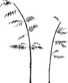 Roommates Decor - Wallstickers - Gigant Malet Bambus