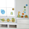 Roommates Decor - Jungle Dyr - Polka Prikket - Wallstickers