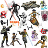 Roommates Decor - Wallstickers - Star Wars Rebellerne - Gløder I Nat