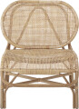 Bloomingville - Rosen Loungestol - Natur - Rattan Flet