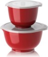 Rosti - New Margrethe Bowls Set Of 2 Lids - Red