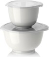 Rosti - New Margrethe Bowls Set Of 2 Lids - White