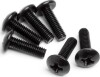 Round Head Screw M3X10Mm 6Pcs - Mv22057 - Maverick Rc