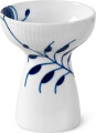 Royal Copenhagen - Blå Mega Riflet Vase - H 11 Cm