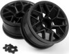 Rtr Wheel 26Mm Black 6Mm Offset2Pcs - Hp160400 - Hpi Racing