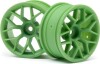 Rtr Wheel 26Mm Green 6Mm Offset2Pcs - Hp112811 - Hpi Racing