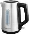 Russell Hobbs - Heaton Brushed Elkedel - Brushed Stainless Steel With Black