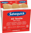 Salvequick - Textile Plaster - 2 Sizes - 40 Pcs
