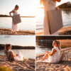 Scandinavian Collection - Foldbar Strandmåtte Med Ryglæn - 149X50 Cm