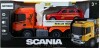 Scania Lastbil Mkran På Lad Lys Lyd 25X10X15Cm - Contruck