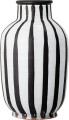 Bloomingville - Schila Deko Vase - Sort - Terrakotta - H 44 Cm