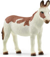 Schleich 13961 - Amerikansk Plettet Æsel - Farm World