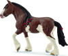 Schleich 13809 - Clydesdale Hoppe Hest - Farm World