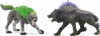Schleich Eldrador Creatures - Skyggeulv Og Granitulv Figurer - 72289