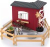 Schleich Stald - Gedestald Med Tilbehør - 42726