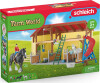 Schleich 42485 - Stald Figur Sæt - Horse Stable - Farm World