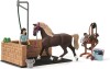 Schleich Horse Club - Heste Vaskeplads Med Emily Luna - 42438