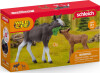 Schleich 42629 - Ælg Familie - Wild Life