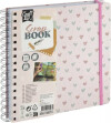 Scrapbog - 20 5 X 20 5 Cm - 80 Sider