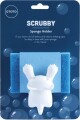 Scrubby - Svampe Holder - Hvid