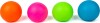 Selvlysende Squishy Stress Bold Ø 6 Cm - Fidget