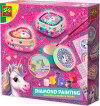 Ses Creative - Diamantmosaik Smykkeskrin Med Enhjørning - S14138