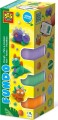 Ses Creative - Modellervoks - Fundo Dinosaurer 3X90Gr 1X40Gr