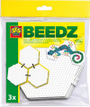 Ses Creative - Perleplader - 3 Stk - Sekskantet