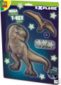 Ses Creative - Selvlysende T-Rex Og Pterosaur