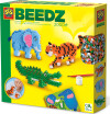 Perler Og Perleplade Sæt - Safaridyr 3D - Ses Creative - Beedz