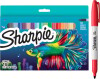 Sharpie - Permanent Marker Fine Bts Assorted Colours 18-Blister 2201230