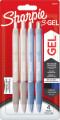 Sharpie - S-Gel Pens Medium Point - Frost Blue White Pearl Barrels 2162647