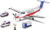 Siku - Pilatus Pc - 12 Lægefly Med Tilbehør