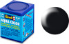 Revell - Maling - Aqua Color Silk Black Acrylic - Ral 9005 - 18 Ml - 36302