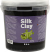 Silk Clay - Sort - Modellervoks I Spand - 650 G